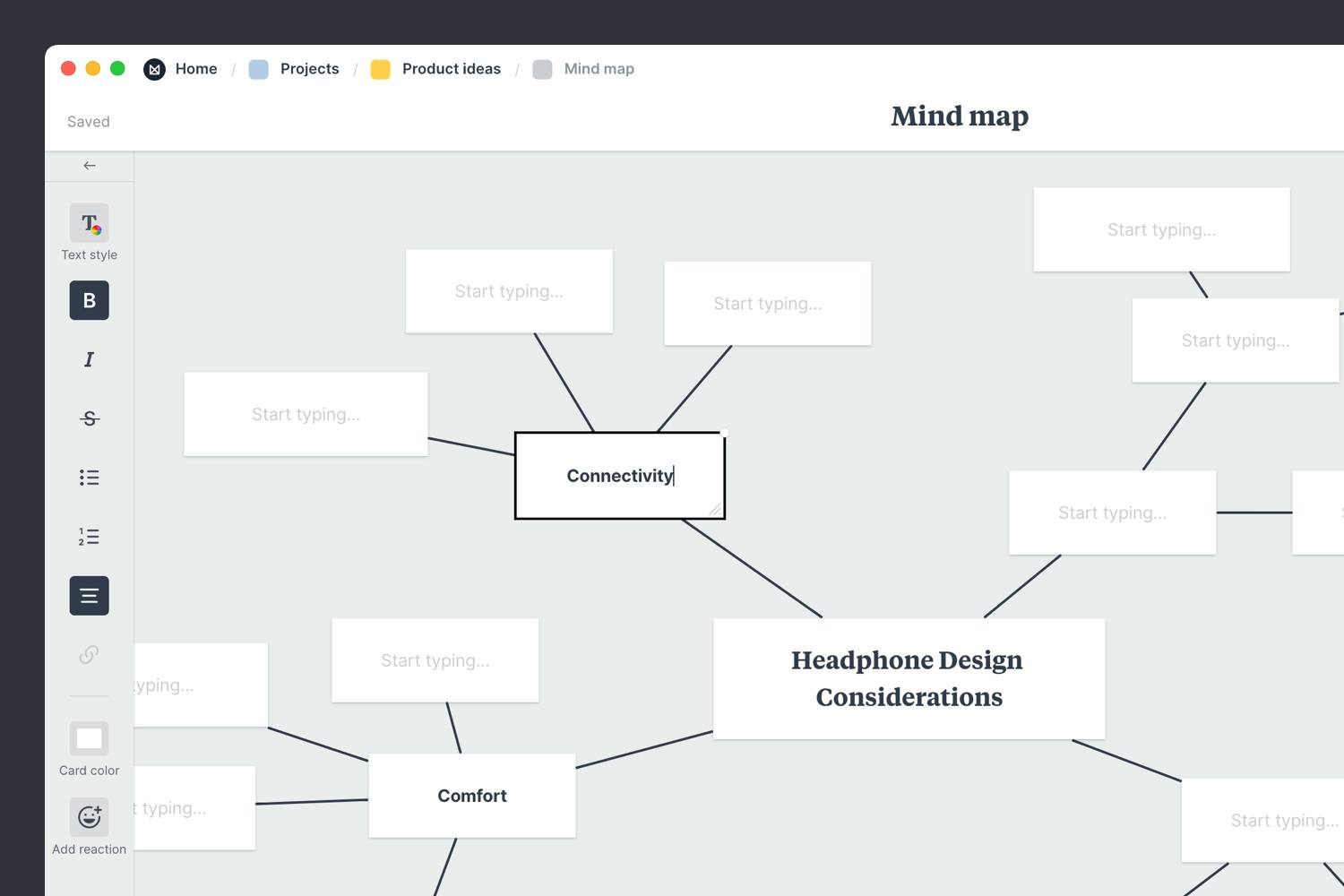 image step2 mind map