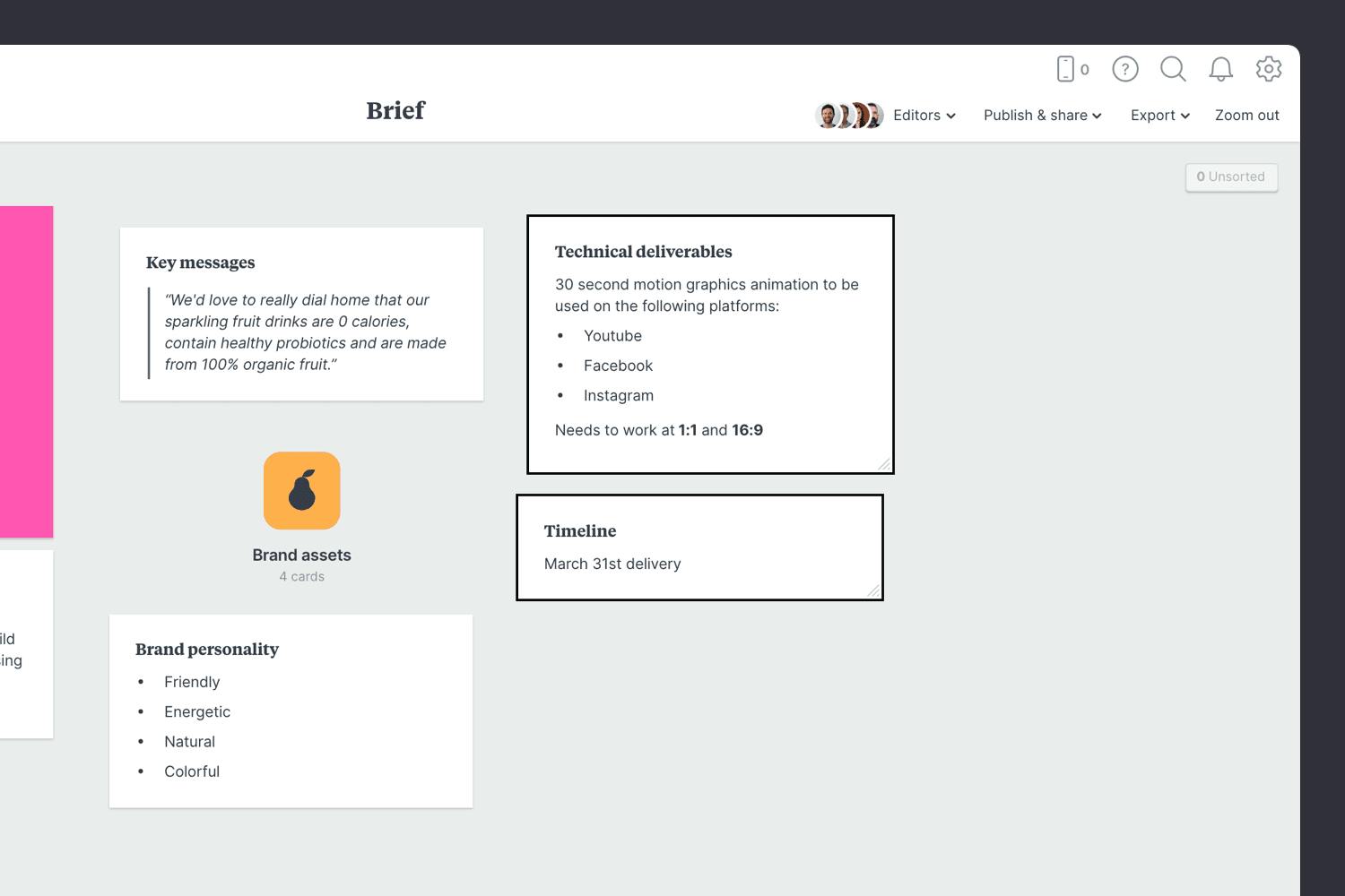 Motion design brief guide step03