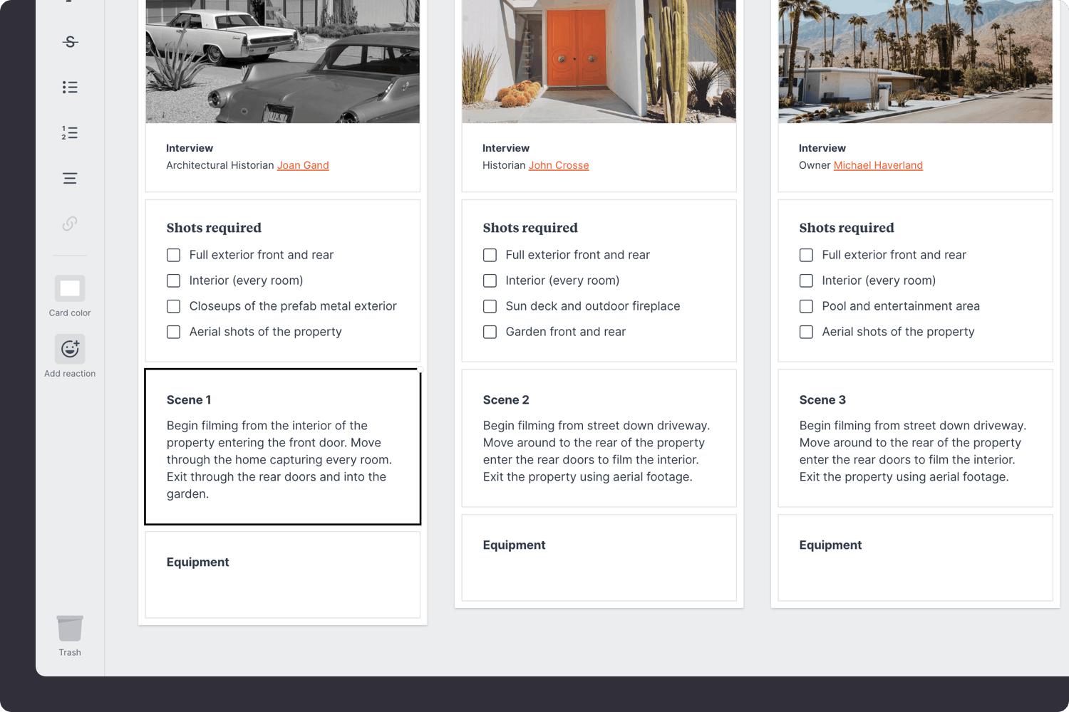 Film shotlist template step04