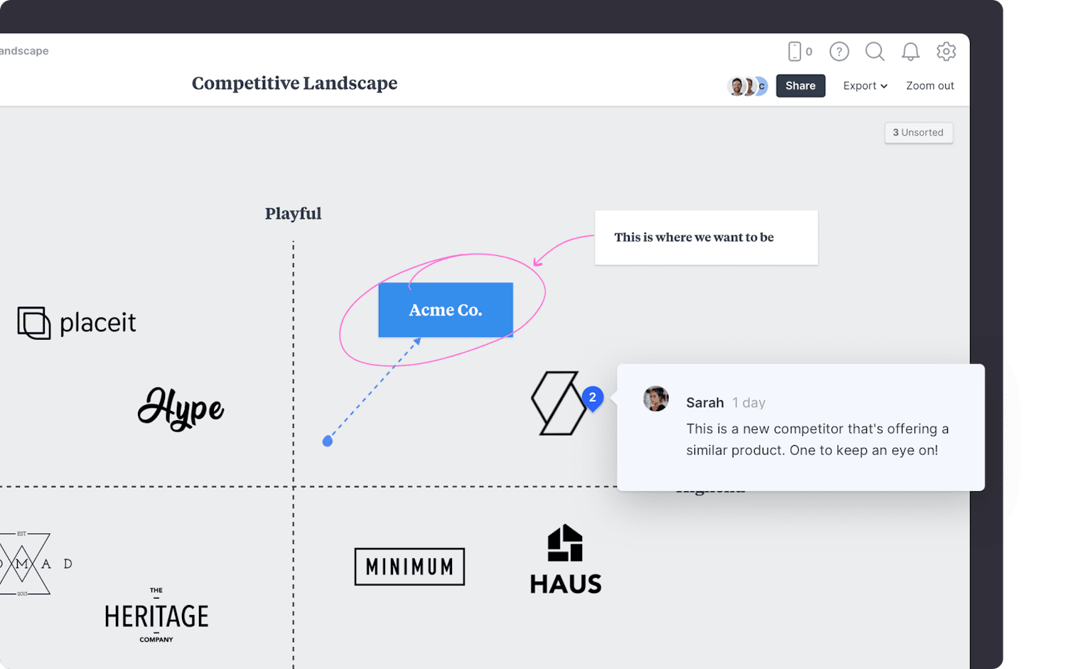 Competitive landscape guide step05