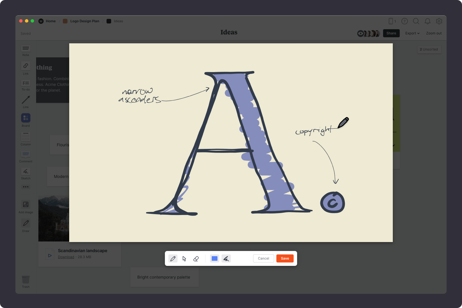 logo brainstorm guide step 6