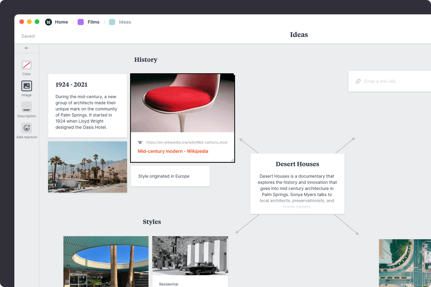 Film brainstorming template step06