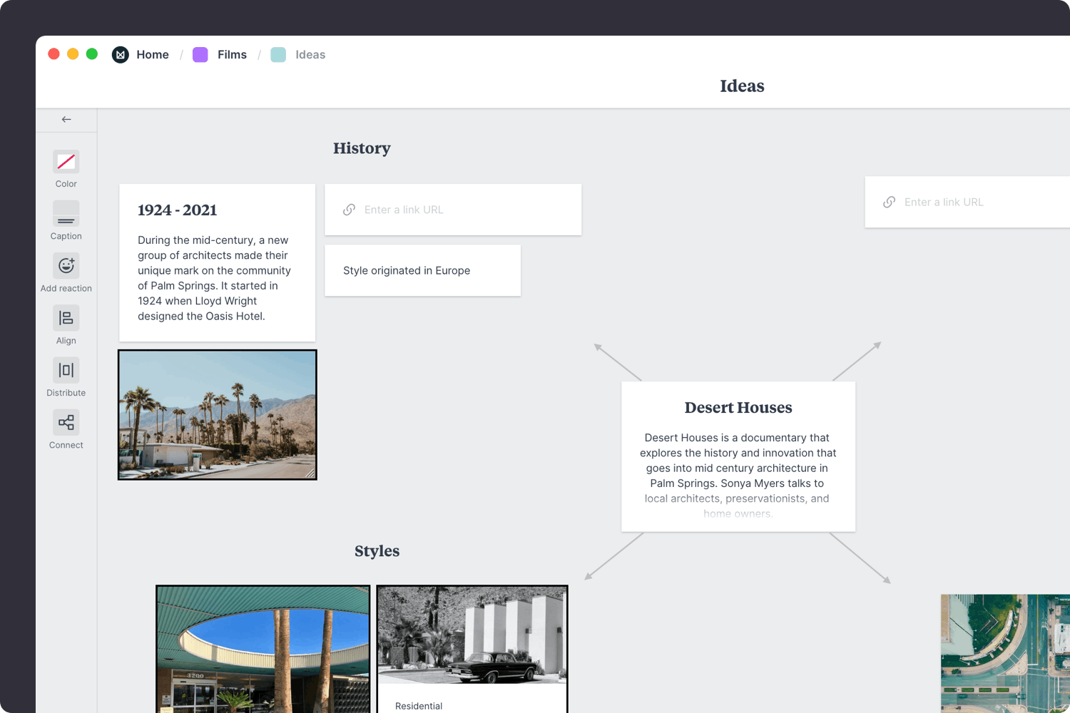 Film brainstorming template step05