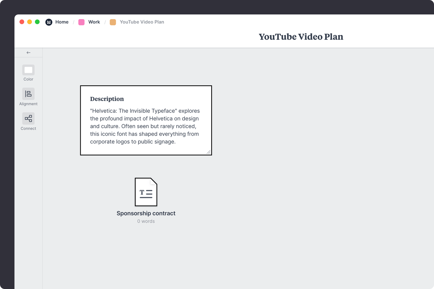 youtube video plan guide step 1